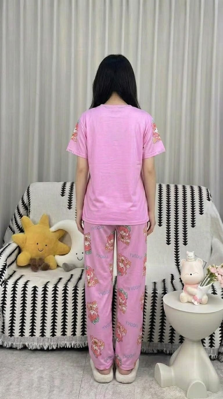 Pink Love Bear 3-Piece Lounge Set